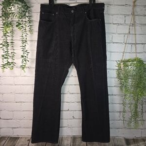 VINTAGE GAP JEAN CO CORDUROY PANTS BLACK MENS CLASSIC 38 X 32 EUC